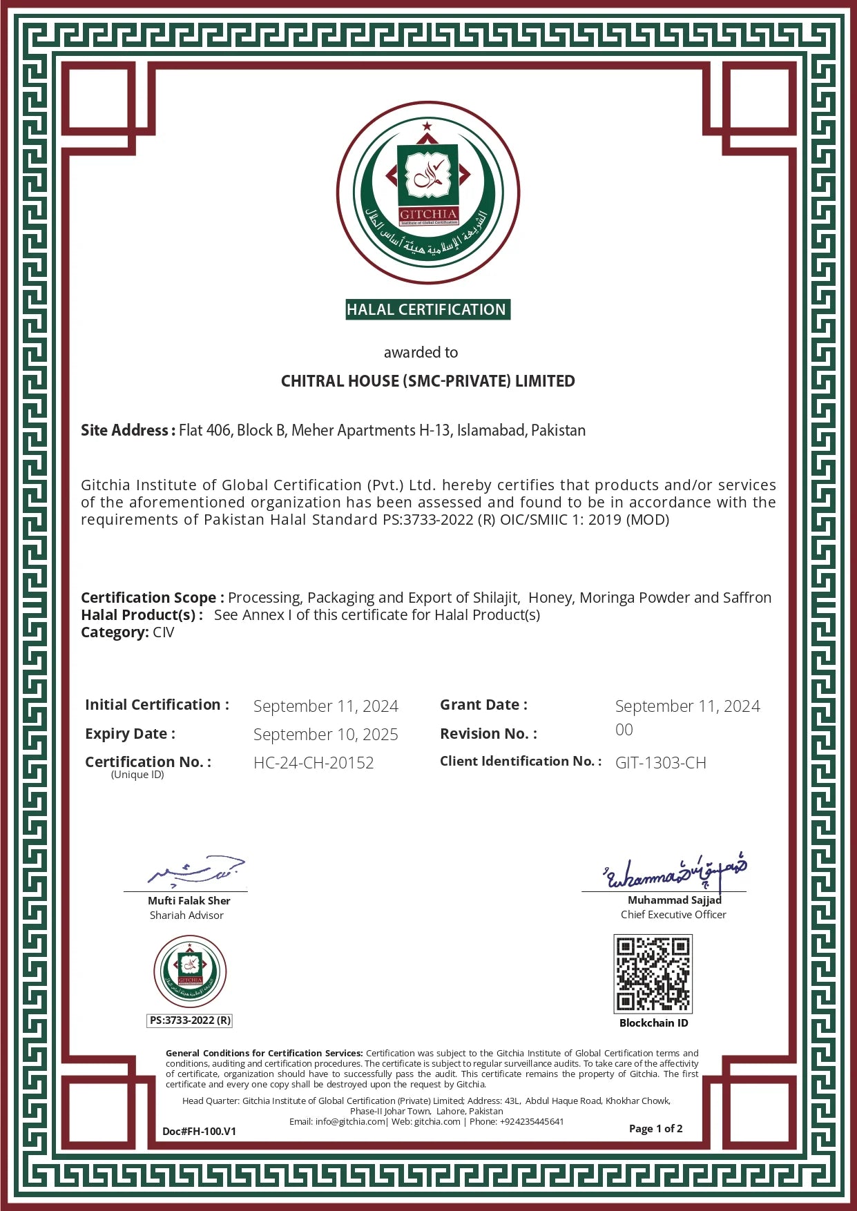 HALAL CERTIFIED